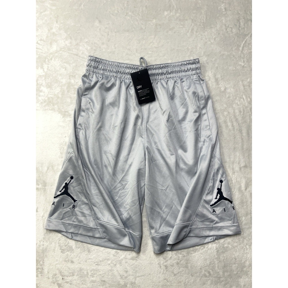 NWT Nike Air Jordan Jumpman Dri-Fit Basketball Shorts Gray Mens M BV5264-012